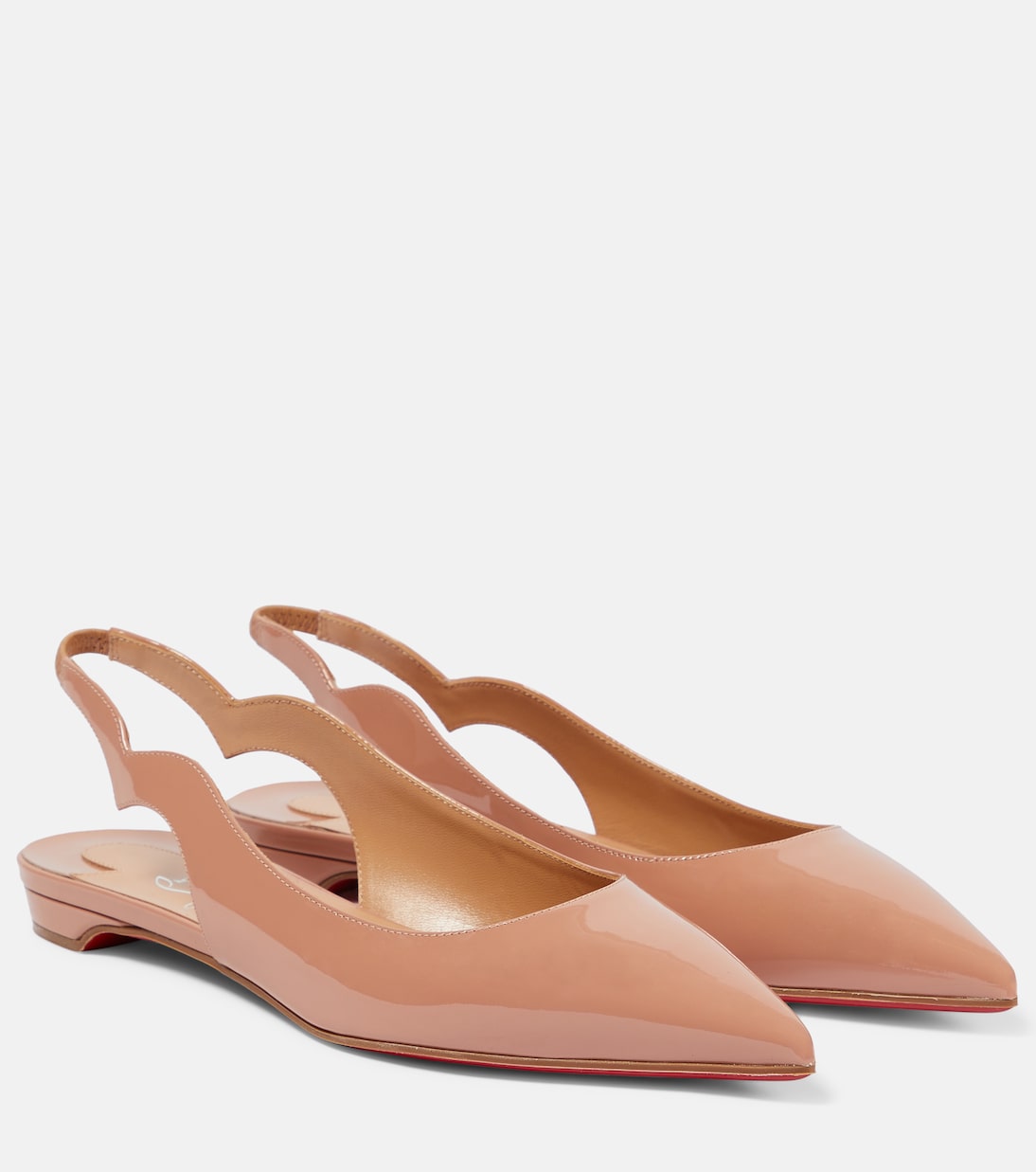 Ballerine slingback in vernice | Christian Louboutin