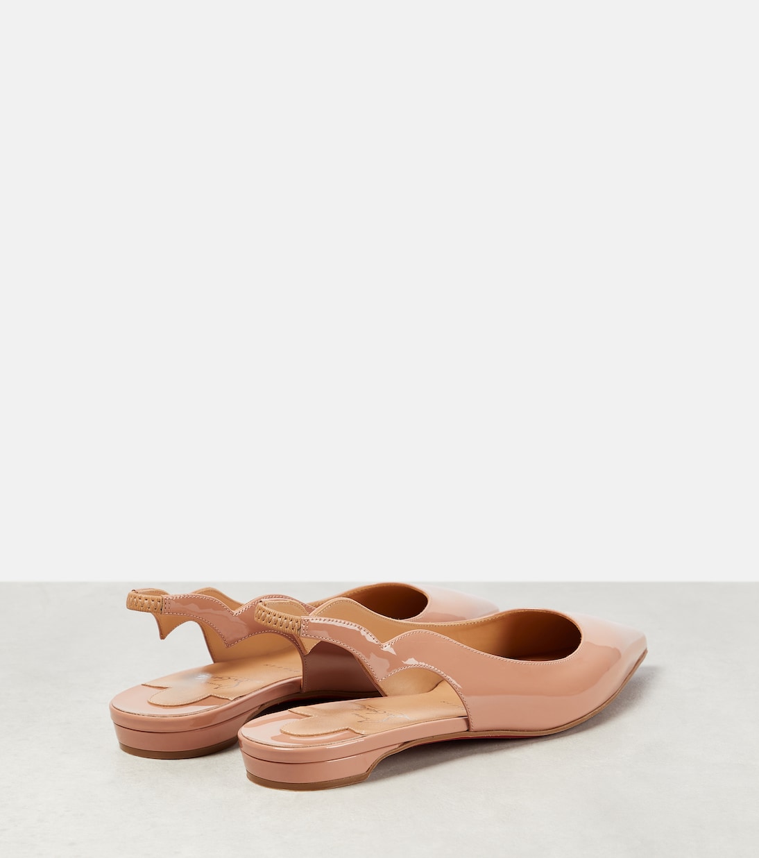 Ballerine slingback in vernice | Christian Louboutin