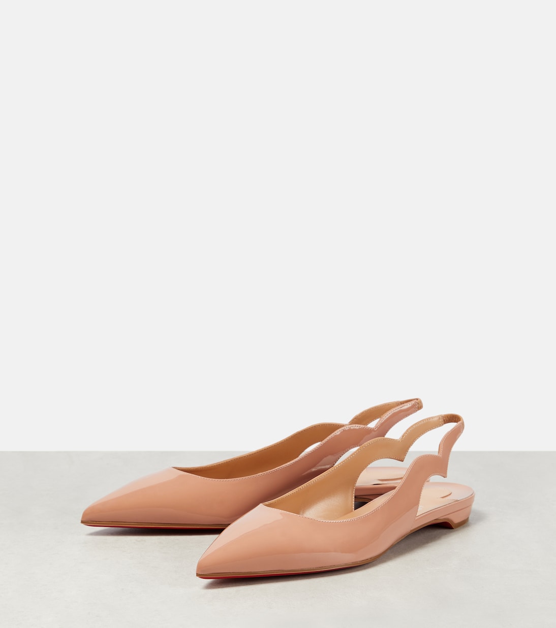 Ballerine slingback in vernice | Christian Louboutin