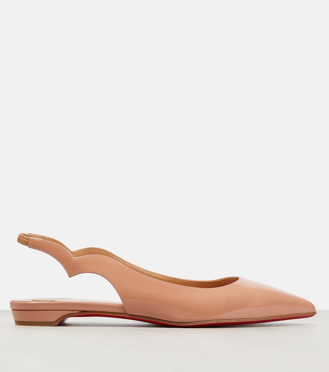 Ballerine slingback in vernice | Christian Louboutin