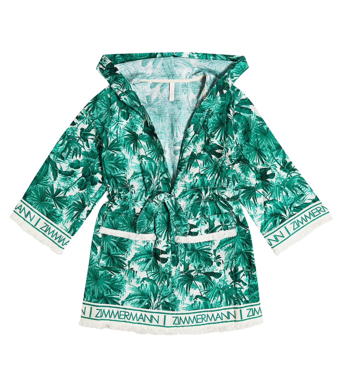 Robe imprimée en coton | Zimmermann Kids