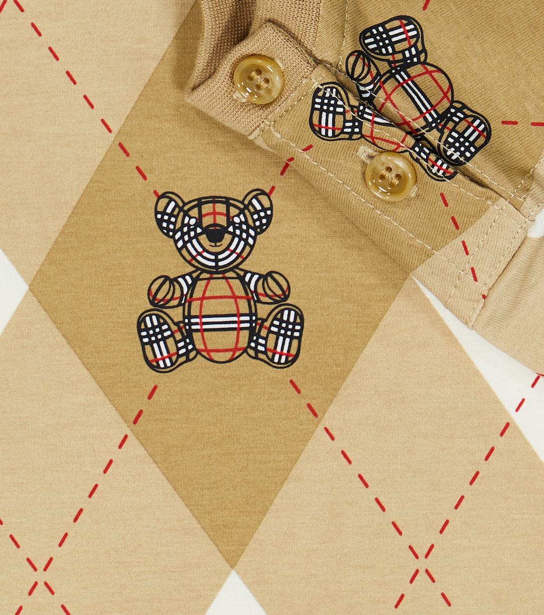 Bebé - camiseta Thomas Bear de algodón | Burberry Kids