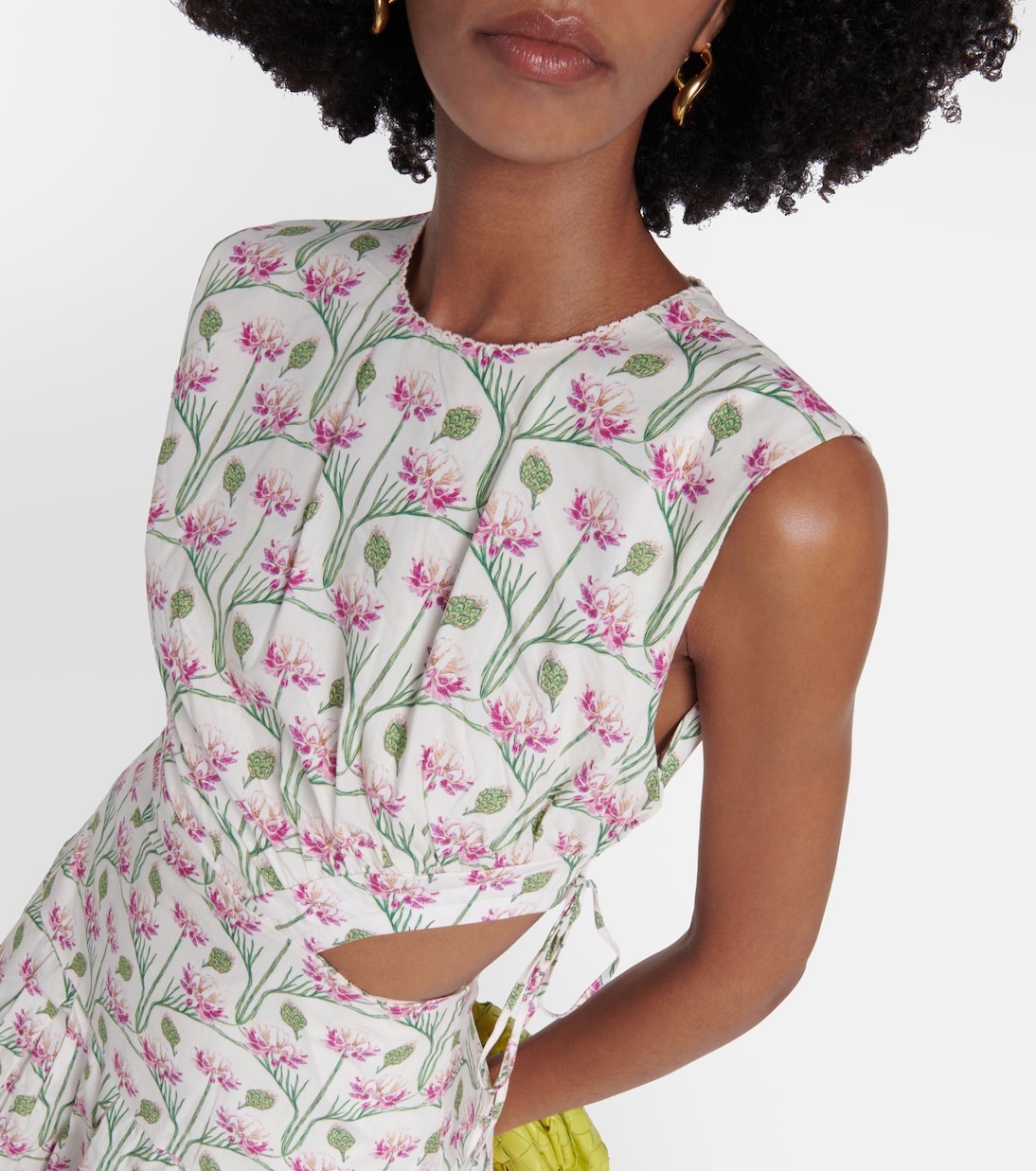Abito midi Otoño Trebol con stampa floreale | Agua by Agua Bendita