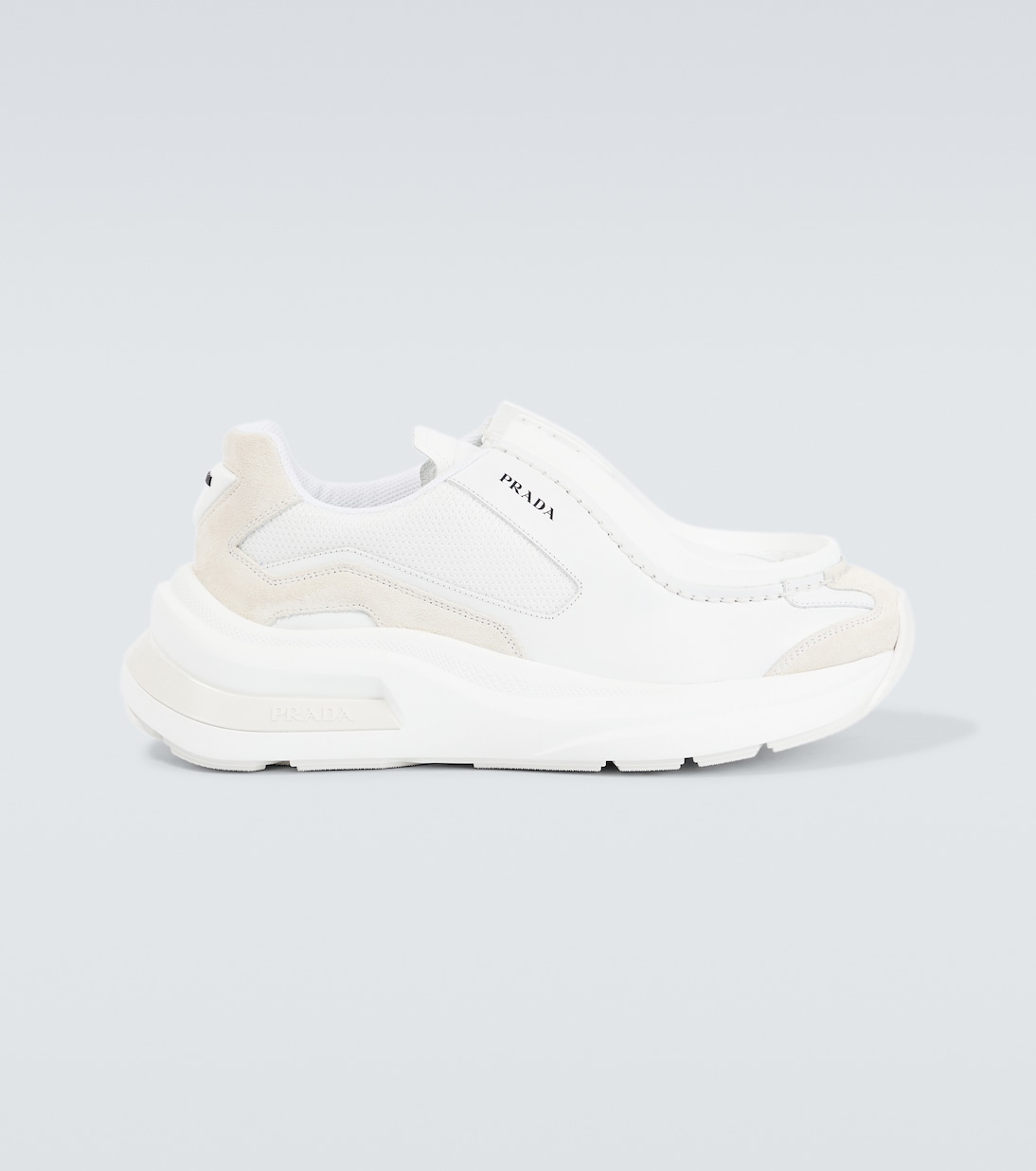 Sneakers Systeme aus Leder | Prada
