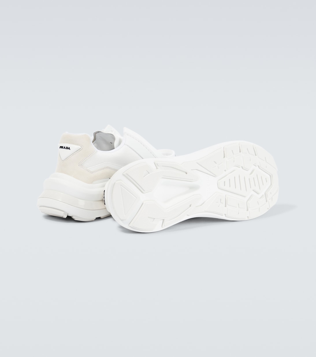 Sneakers Systeme aus Leder | Prada