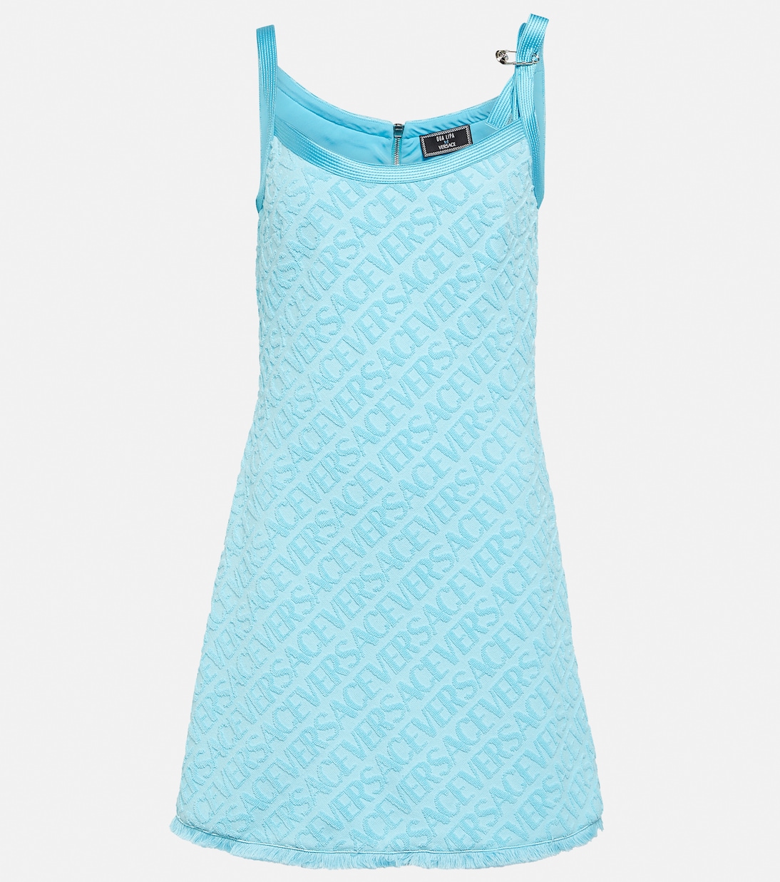 Minikleid Versace Allover aus Frottee | Versace