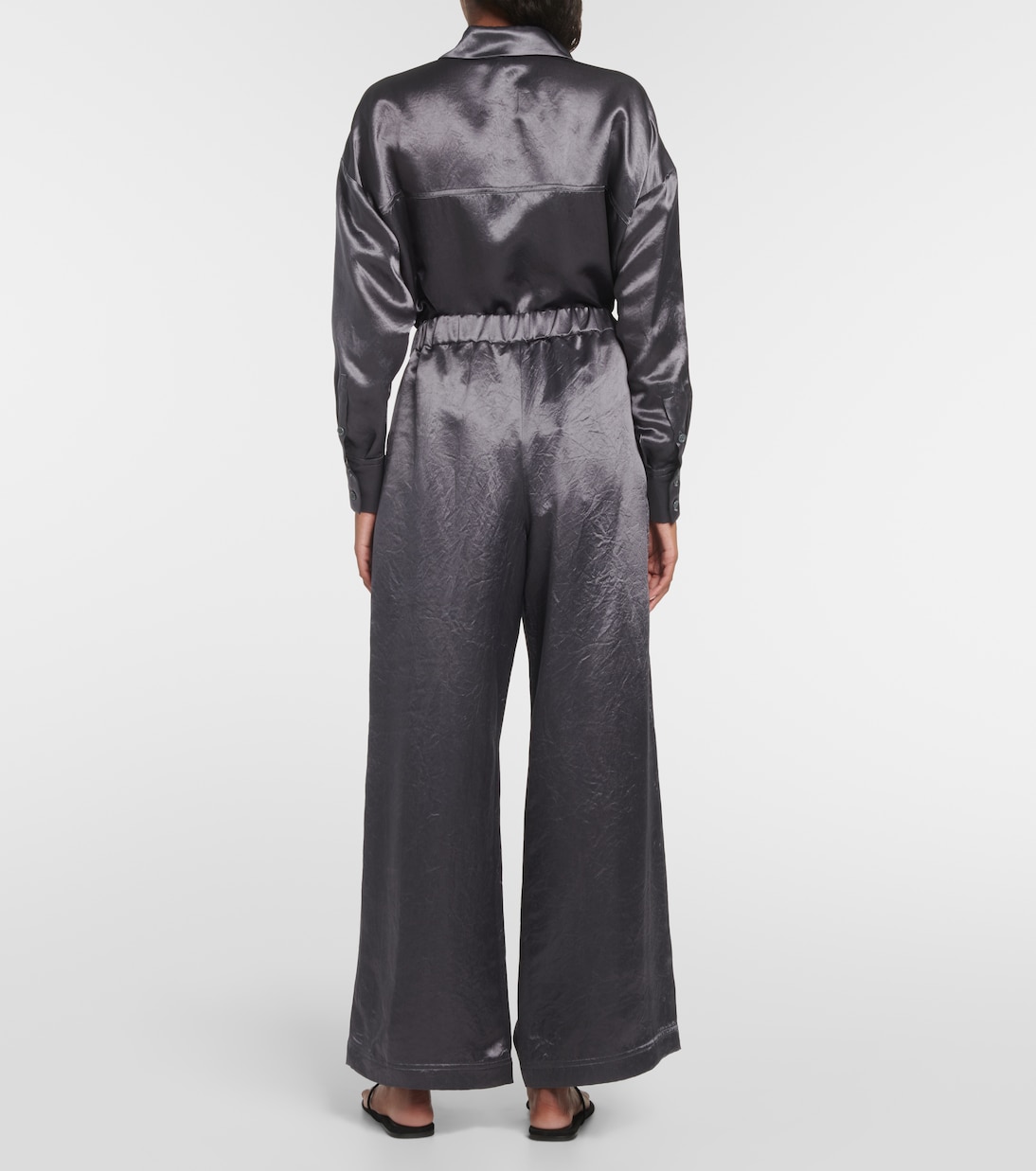Pantalon ample Acanto en satin | Max Mara