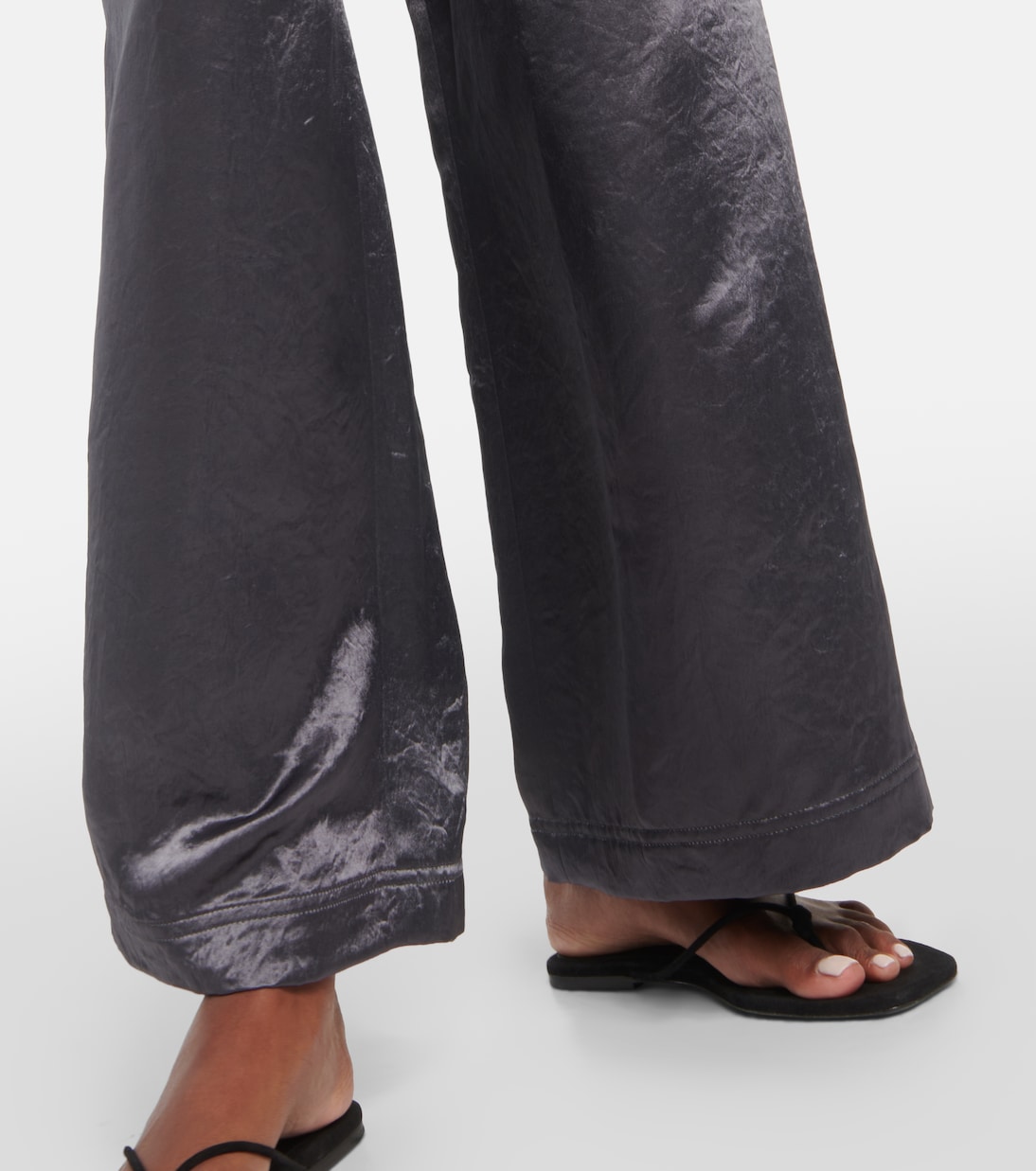 Pantalon ample Acanto en satin | Max Mara