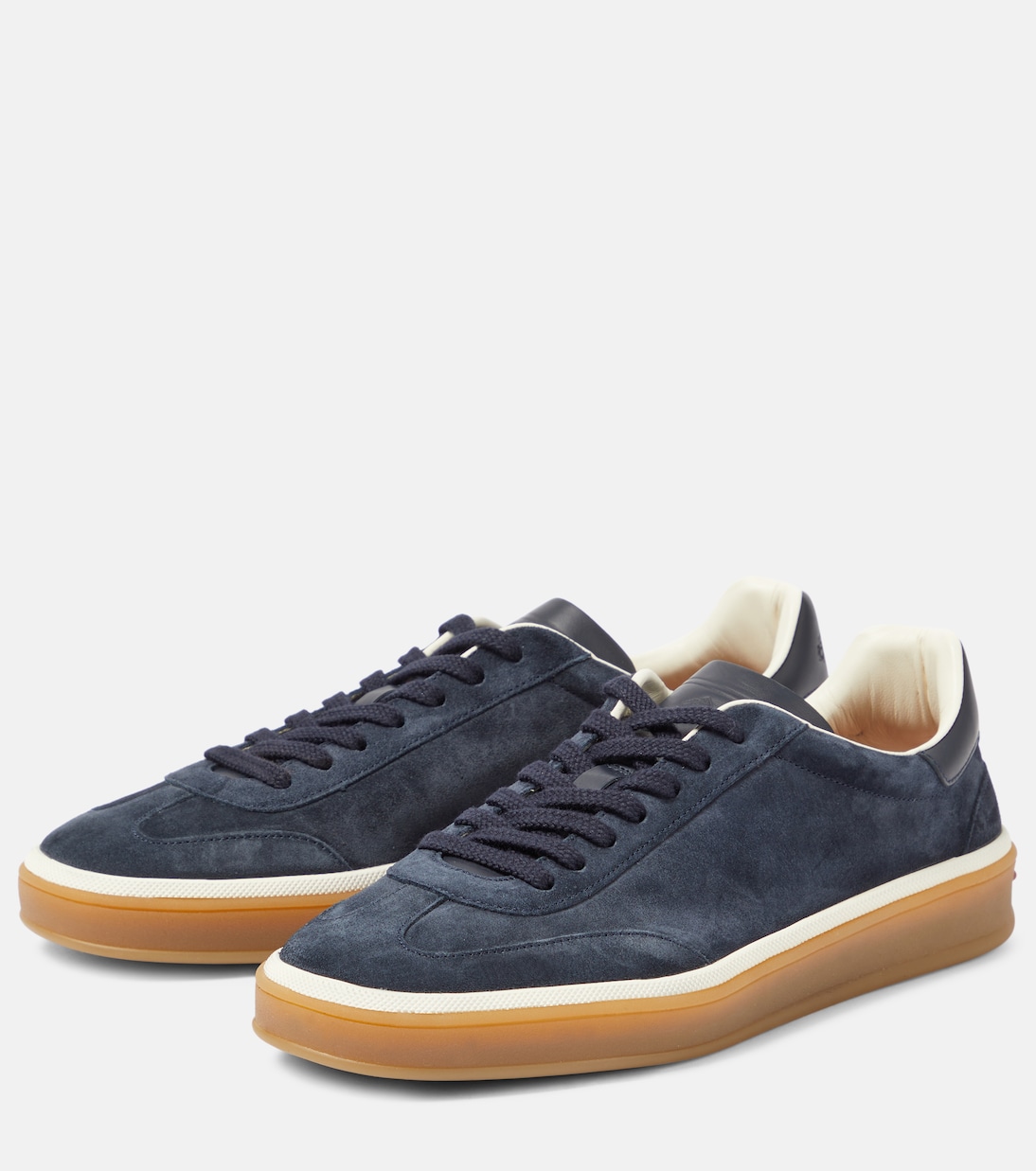 Sneakers Tennis Walk aus Veloursleder | Loro Piana