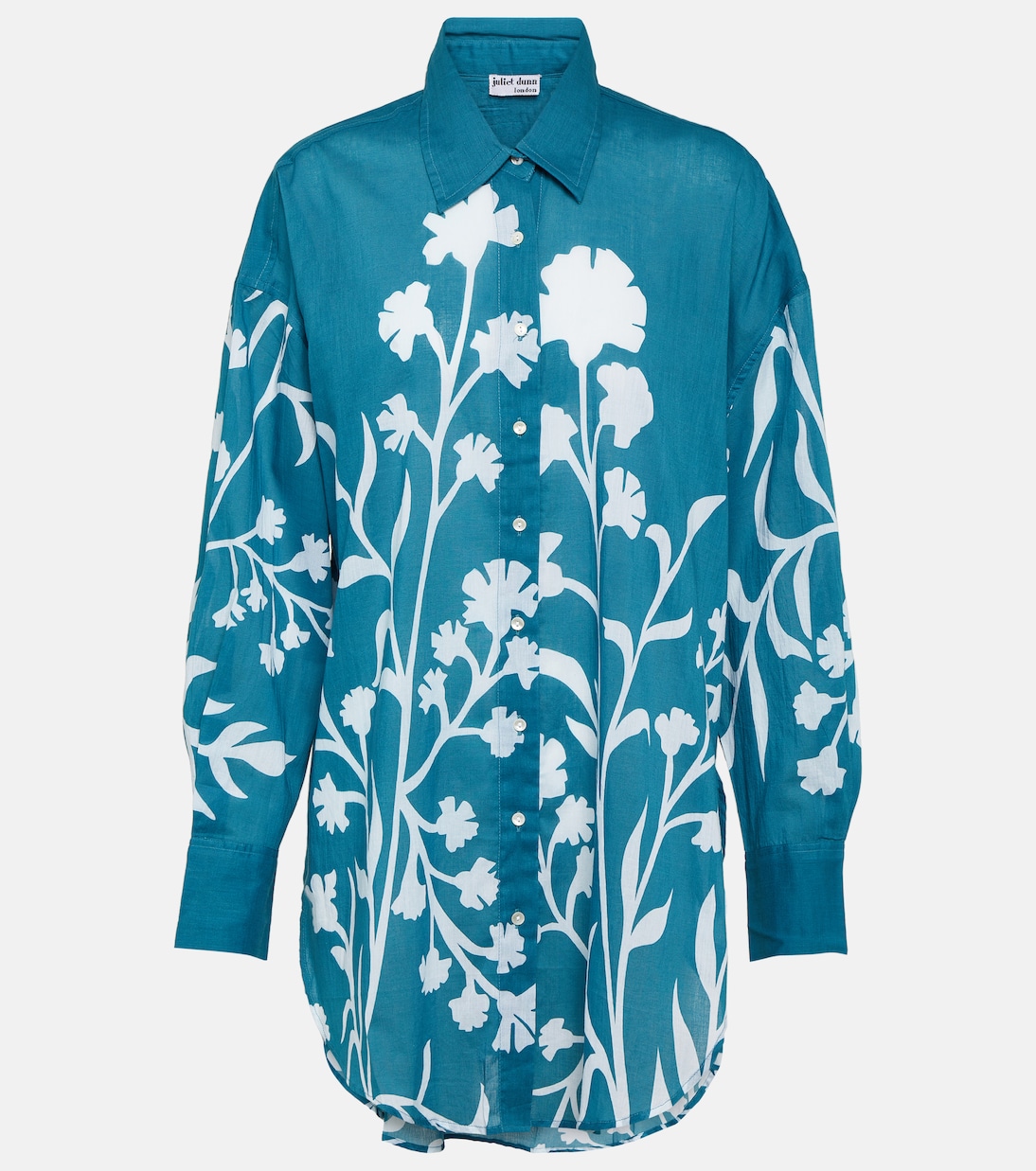 Camisa de algodón floral | Juliet Dunn