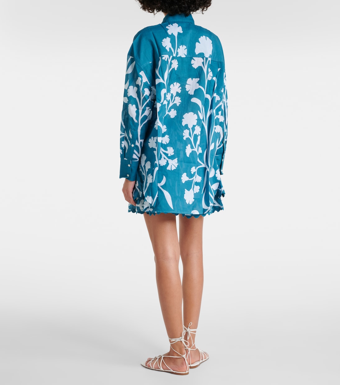 Camisa de algodón floral | Juliet Dunn