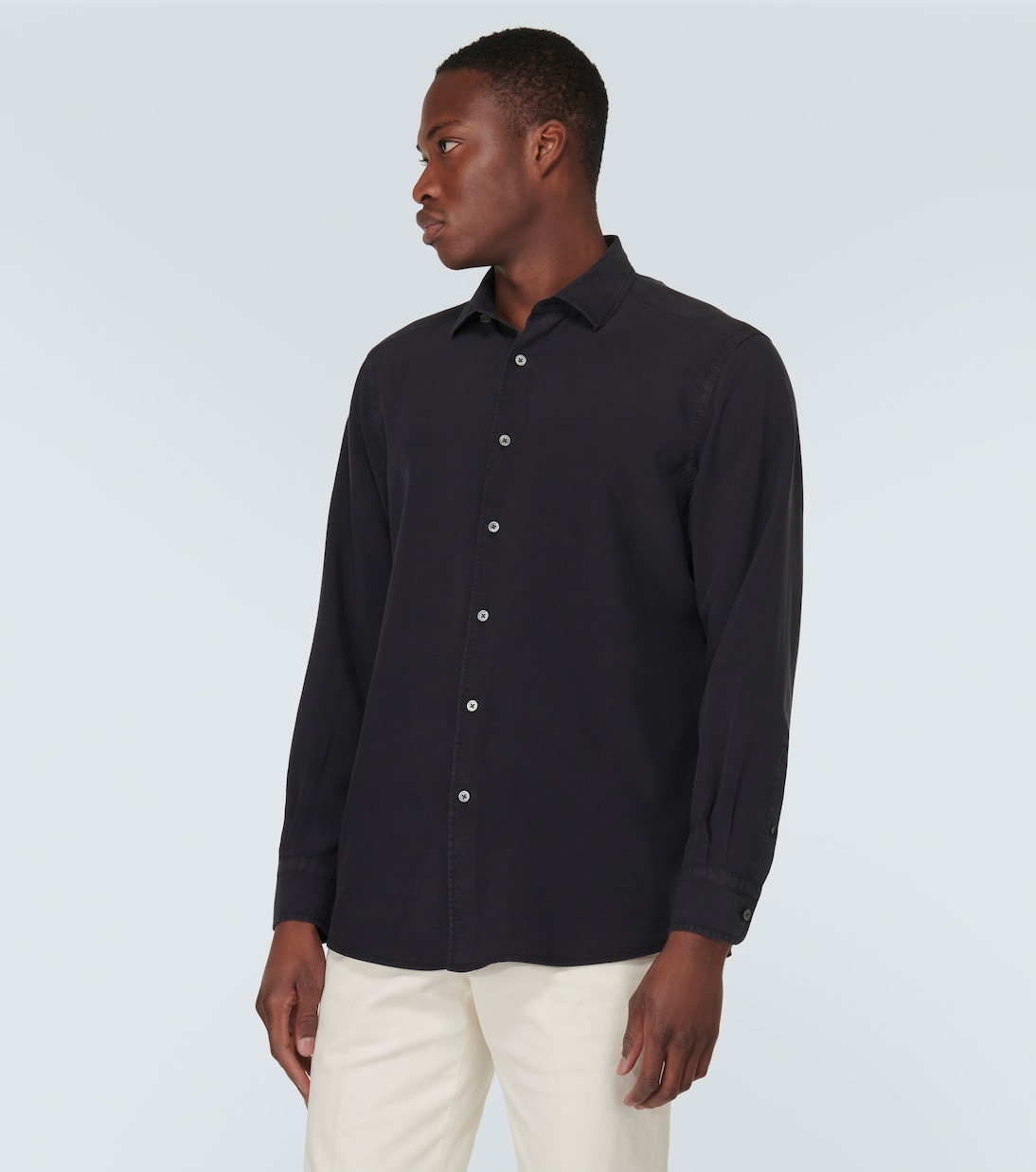 Camicia Oxford in seta | Zegna