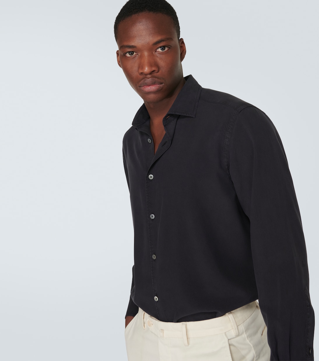 Camicia Oxford in seta | Zegna