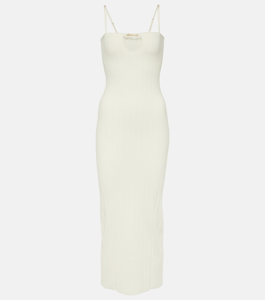 Vestido midi La Robe Sierra Bretelles | Jacquemus
