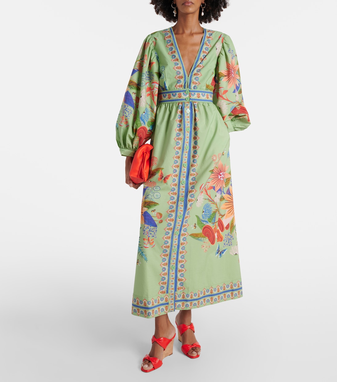 Sandali Twist in pelle con zeppa | Aquazzura