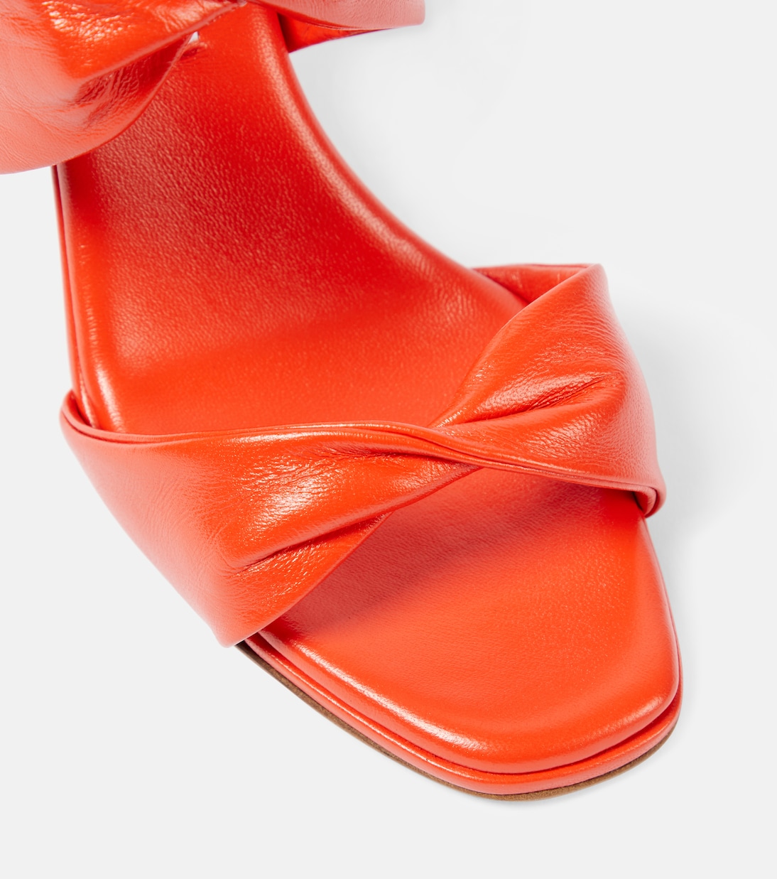Sandali Twist in pelle con zeppa | Aquazzura
