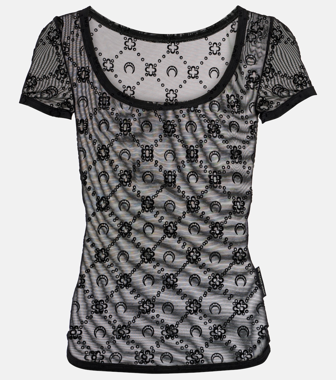 Top Moonogram aus Mesh | Marine Serre