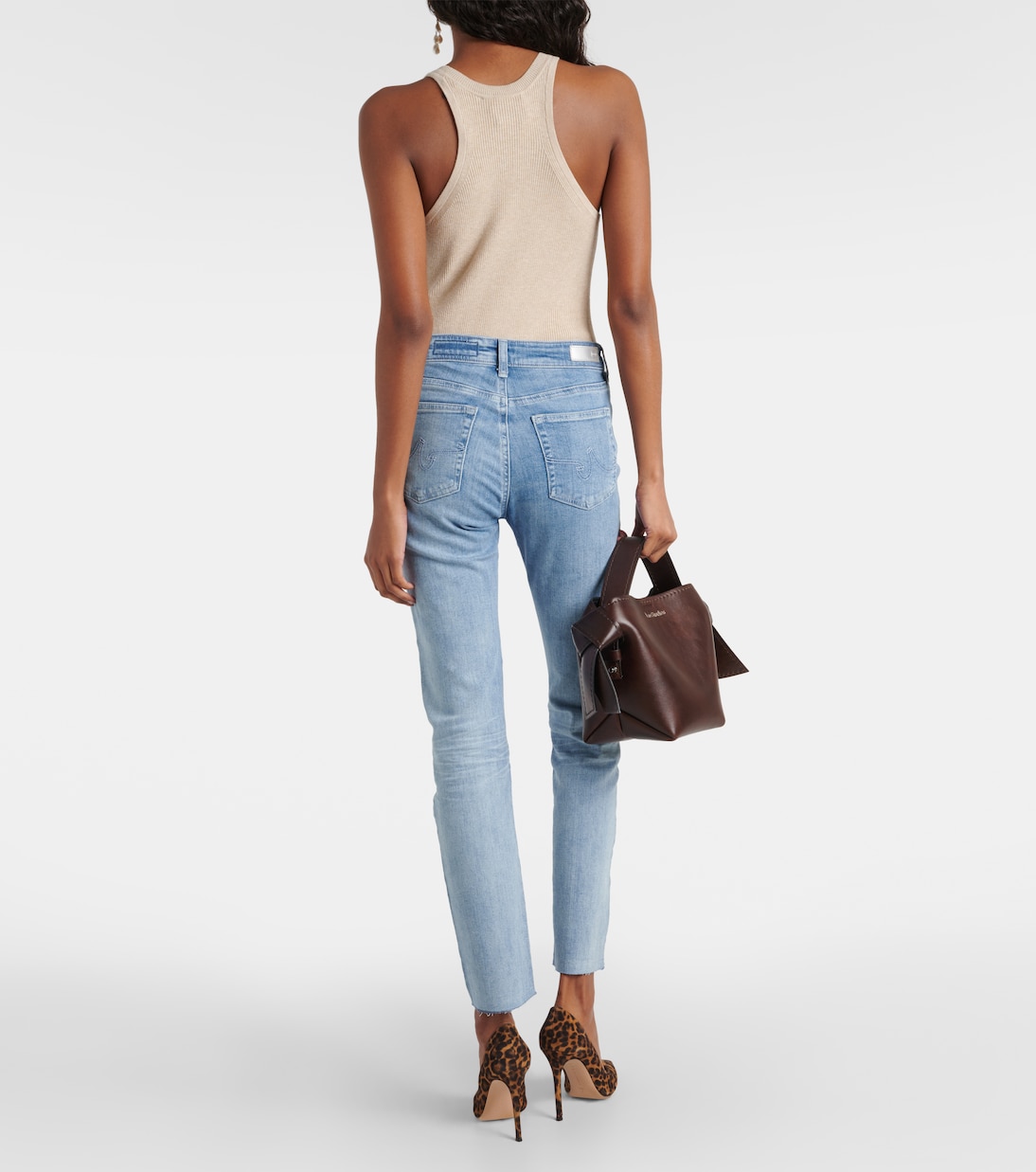 High-Rise Slim Jeans Mari | AG Jeans