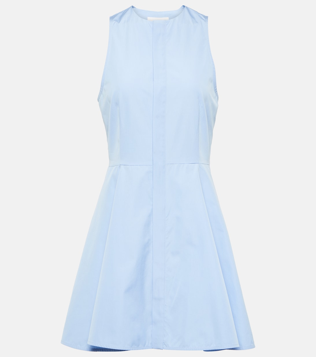 Hemdblusenkleid Godet aus Baumwollpopeline | Ami Paris
