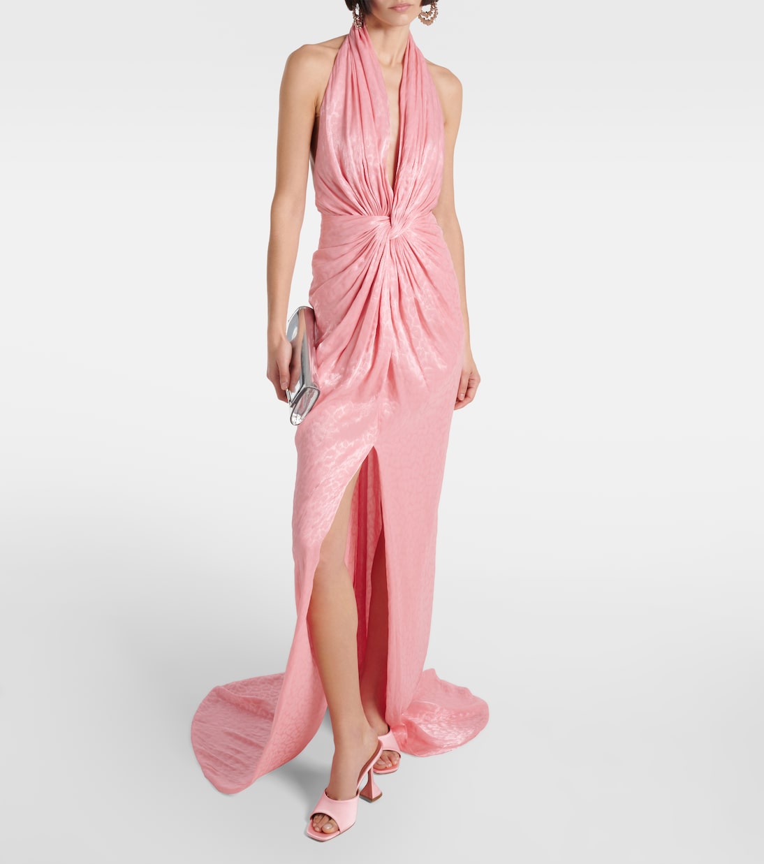 Robe Joa aus Georgette | Costarellos