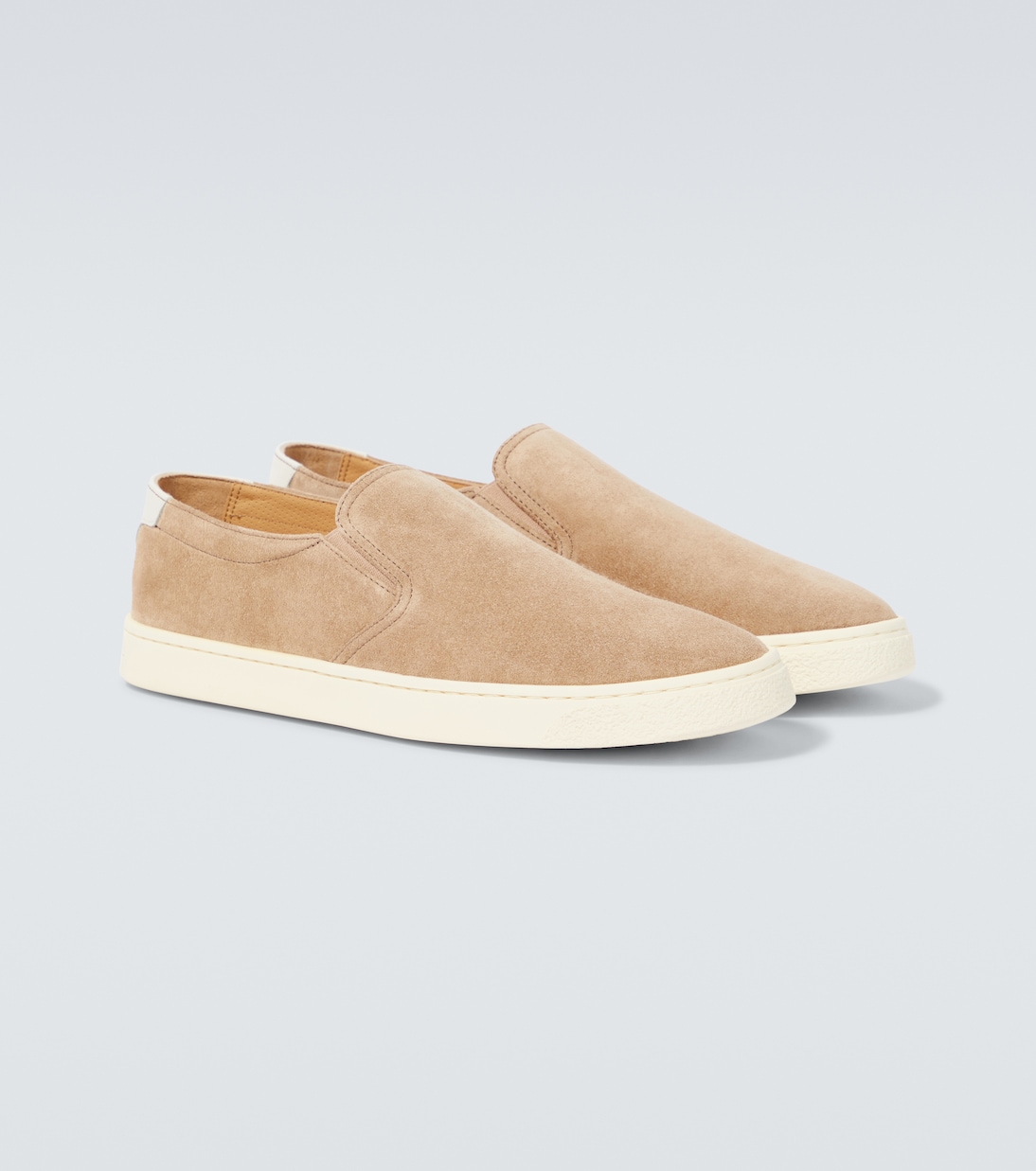 Zapatillas slip-on de ante | Brunello Cucinelli