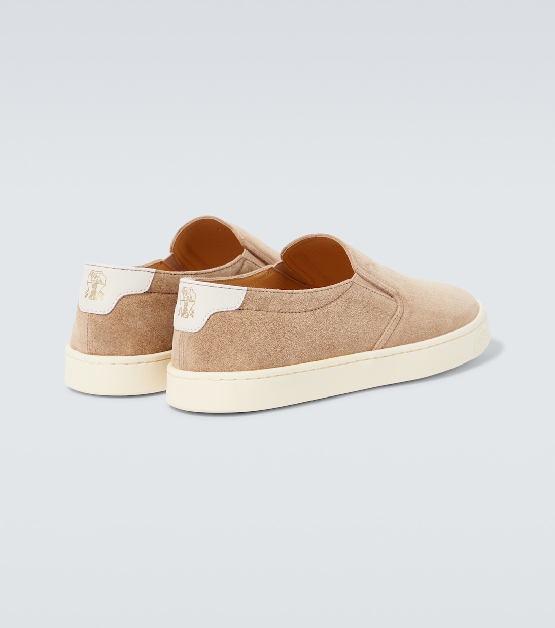 Zapatillas slip-on de ante | Brunello Cucinelli