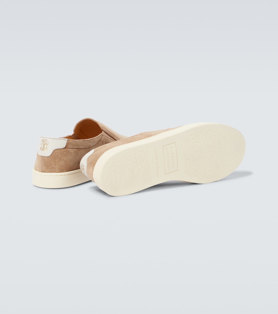 Zapatillas slip-on de ante | Brunello Cucinelli