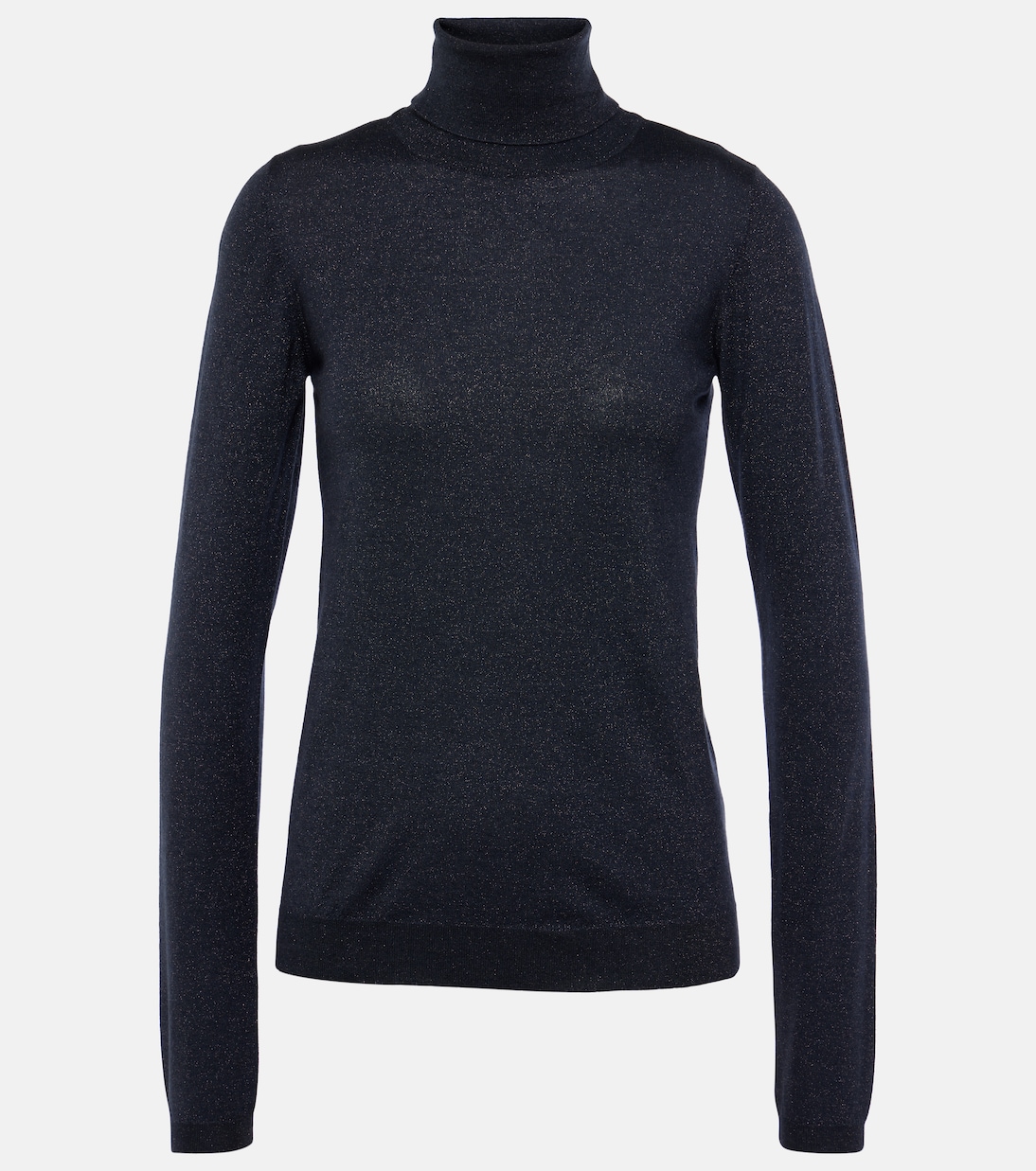 Top de cuello alto de mezcla de cachemir | Brunello Cucinelli