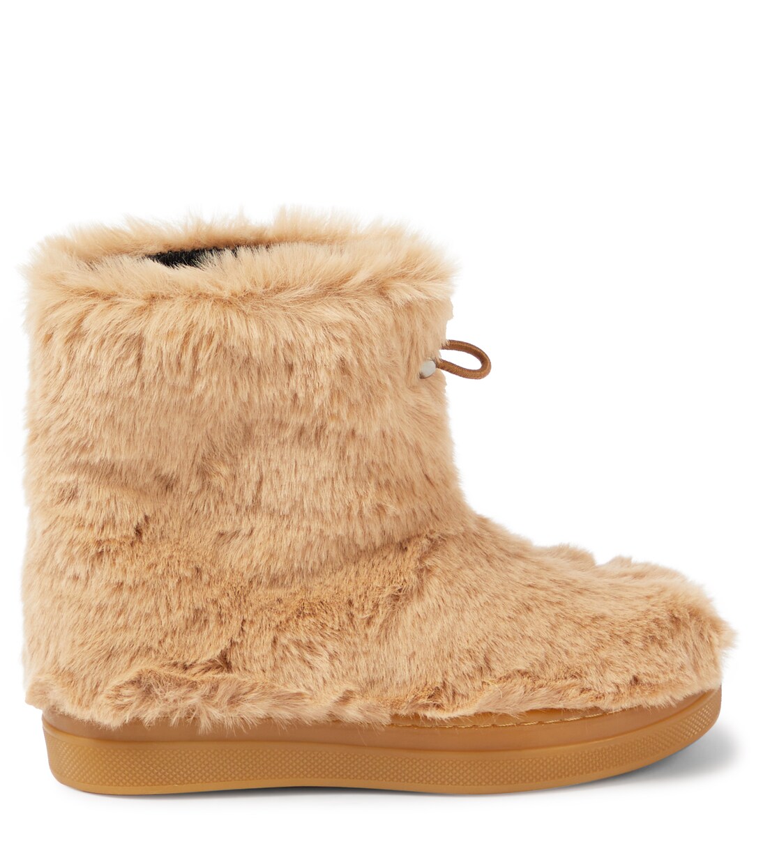 Faux fur ankle boots | Il Gufo