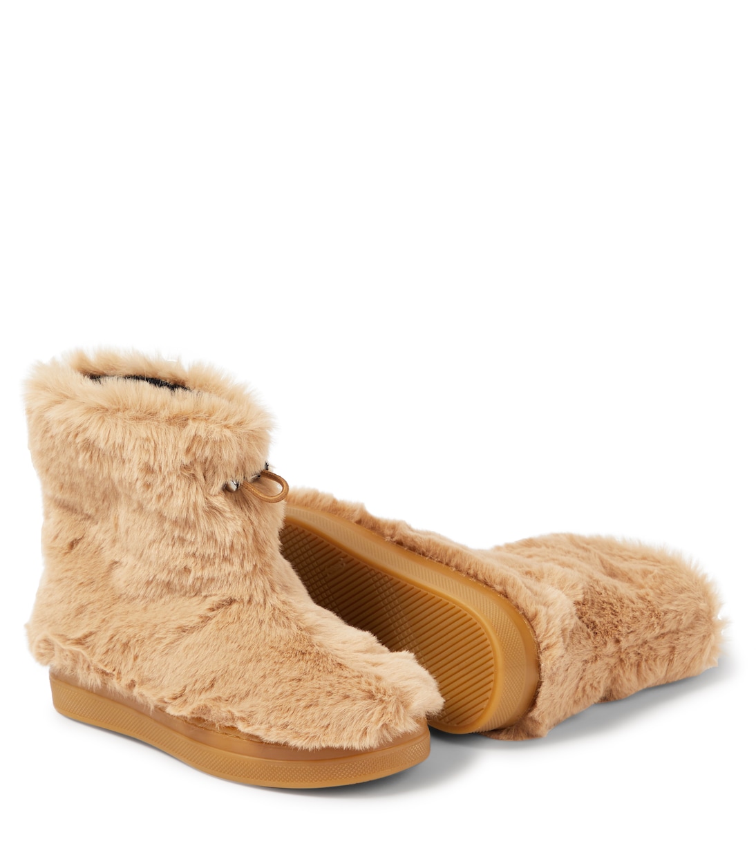 Faux fur ankle boots | Il Gufo
