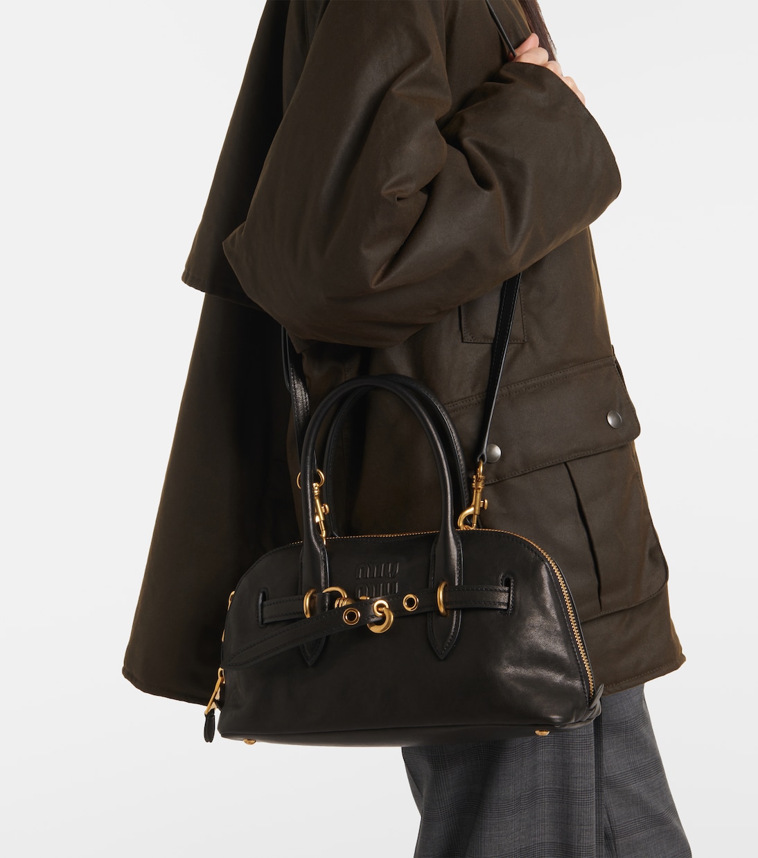 Borsa Aventure in pelle | Miu Miu