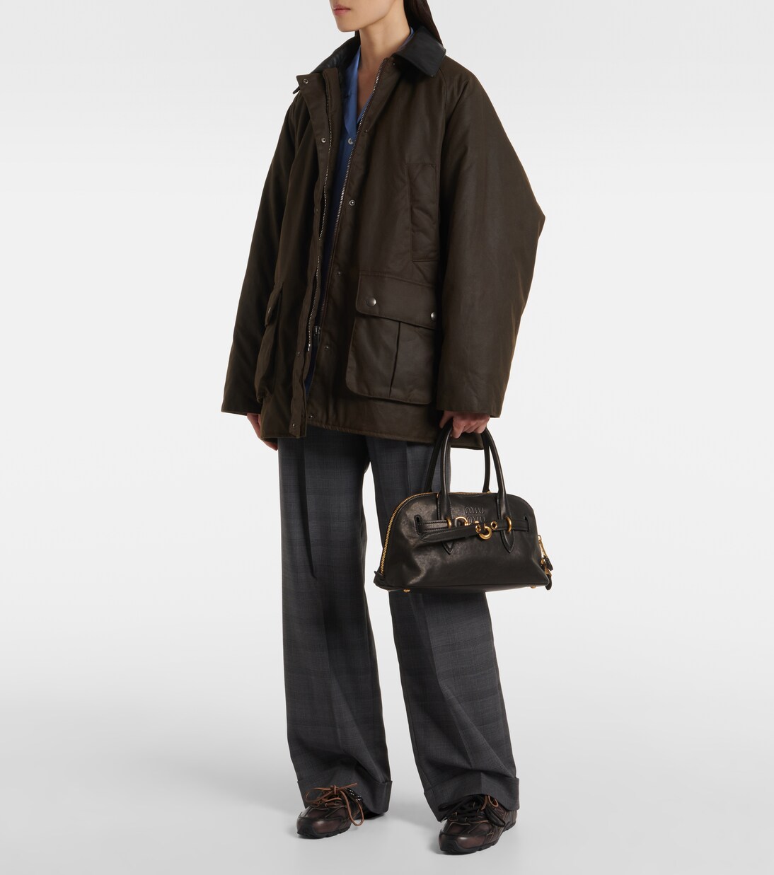 Borsa Aventure in pelle | Miu Miu