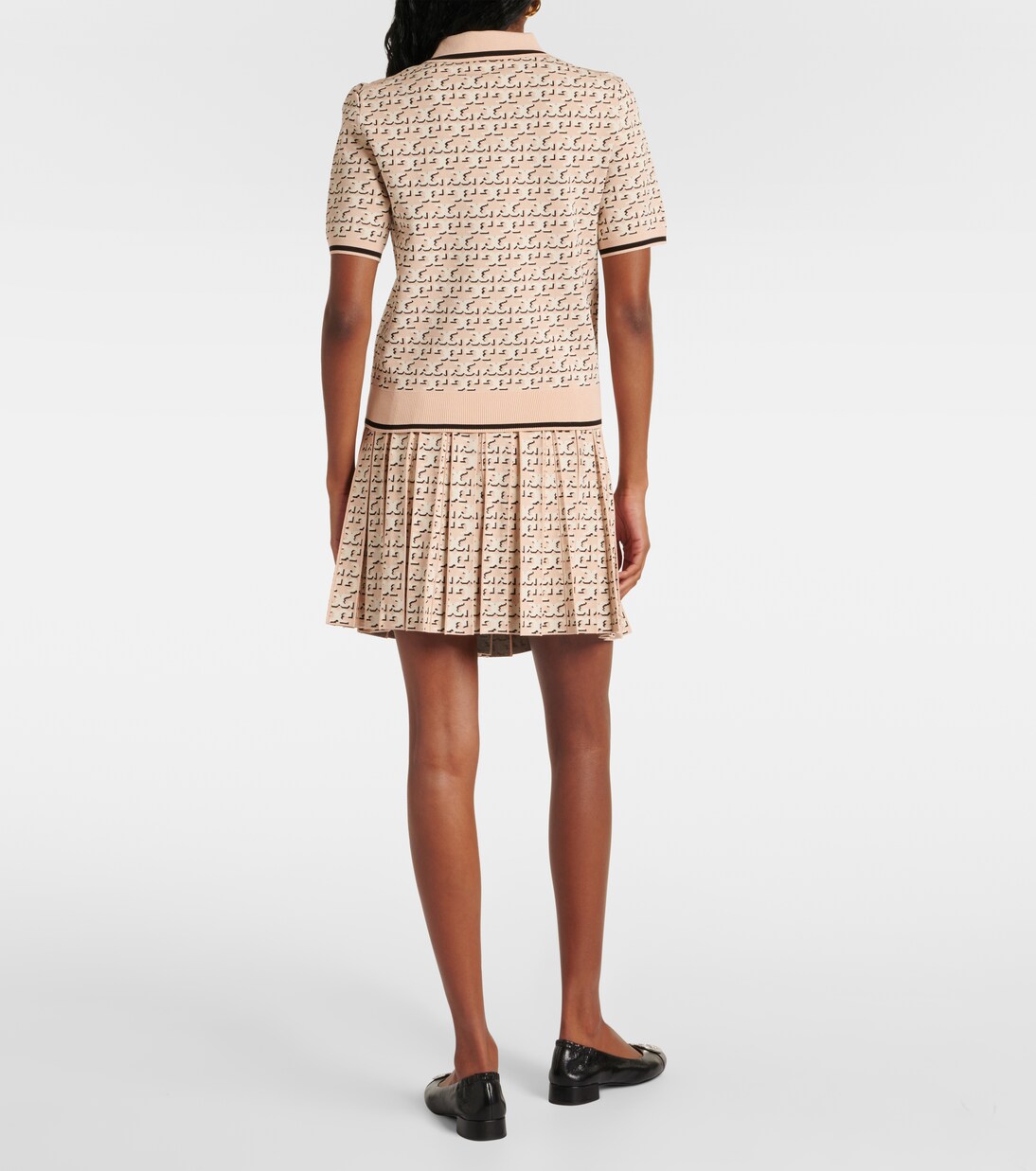 Polo in jacquard con logo | Tory Burch