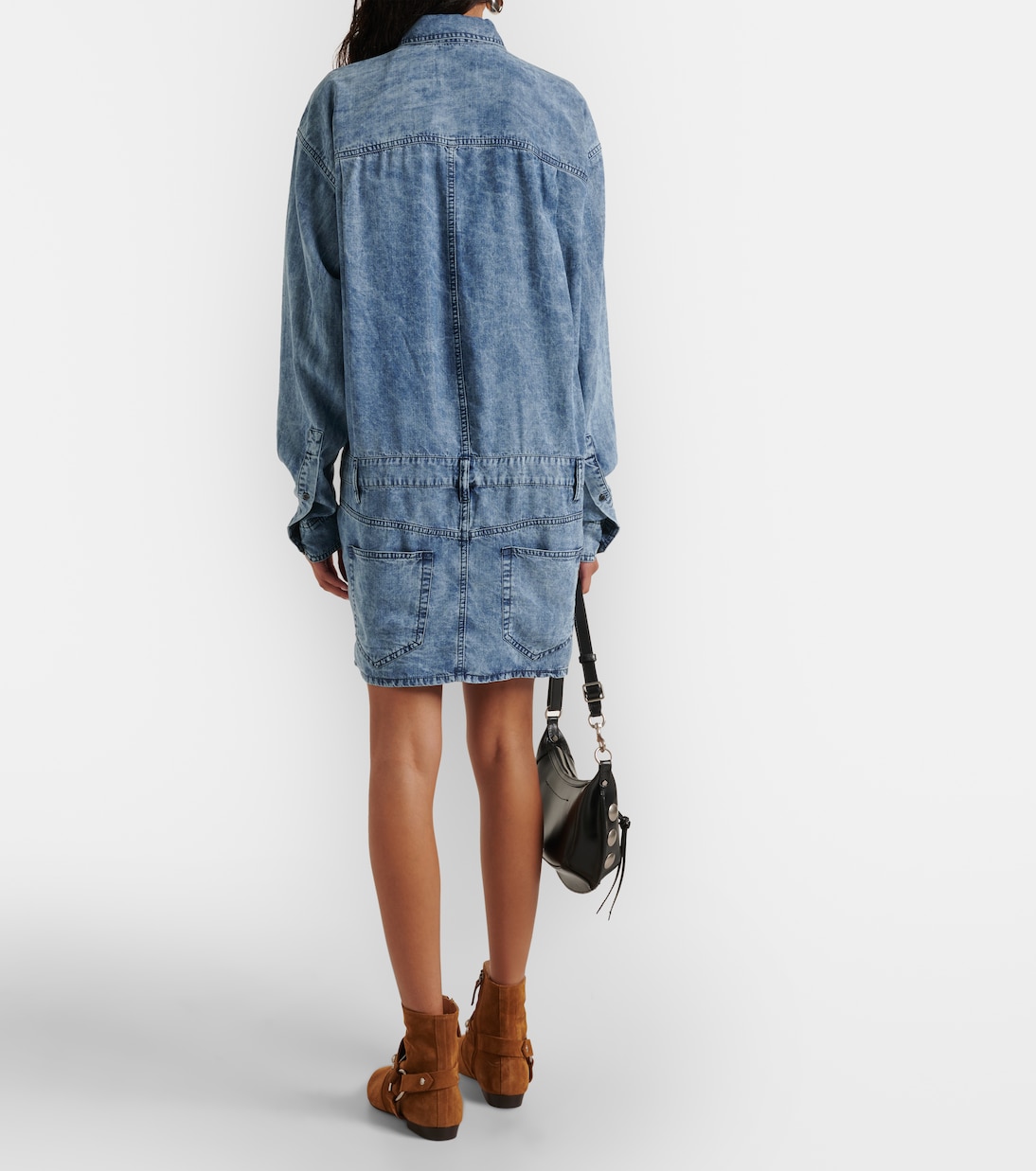 Robe chemise Palvina en jean | Marant Etoile