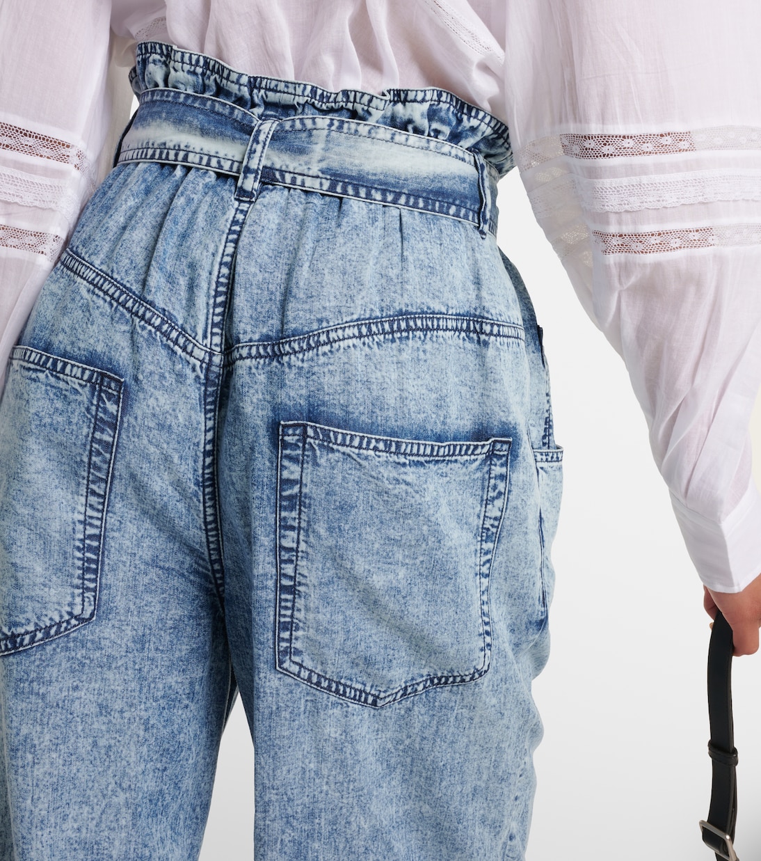 High-Rise Wide-Leg Jeans Priana | Marant Etoile