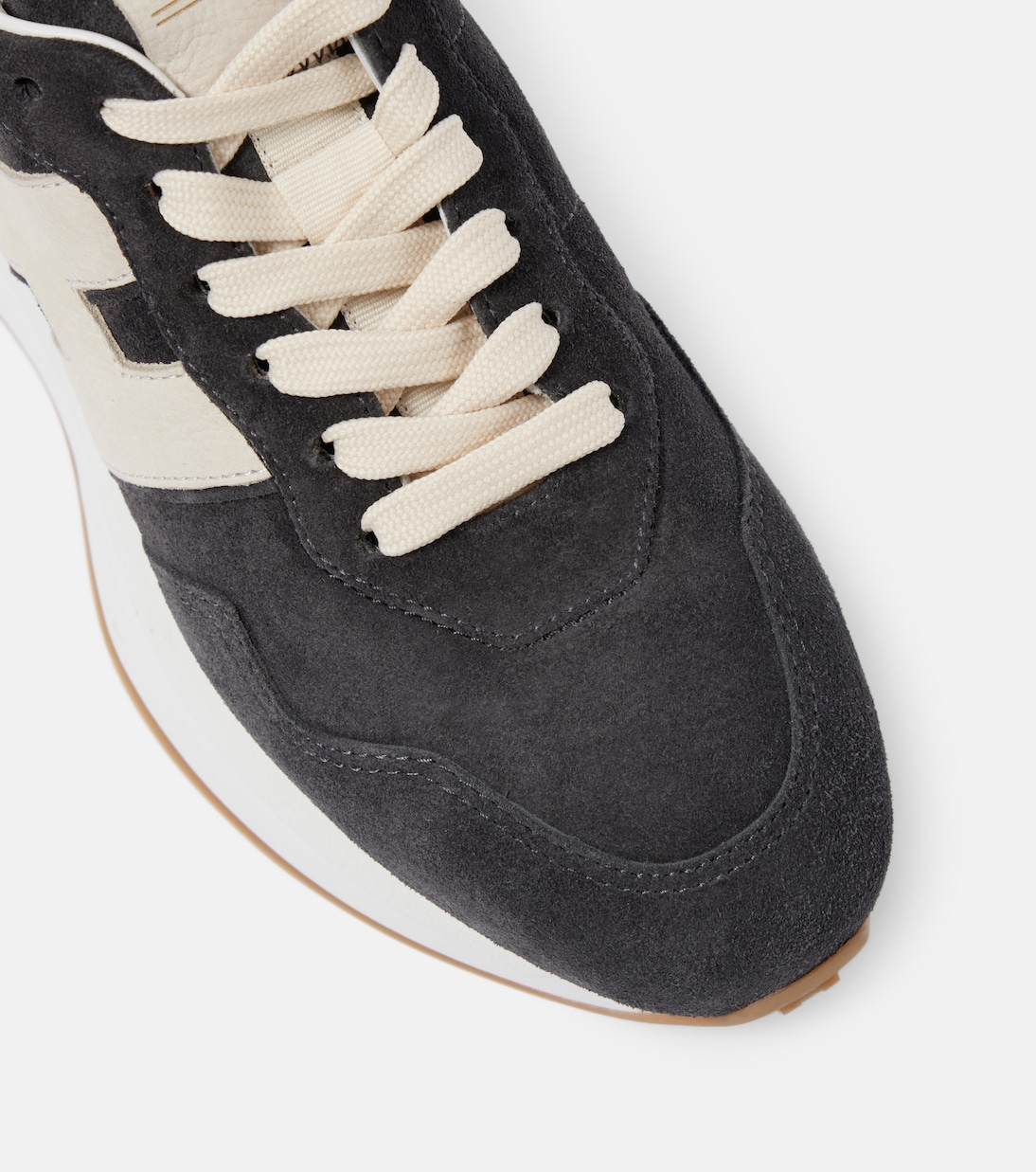 Sneakers Hogan H641 aus Veloursleder in Blau Hogan Mytheresa