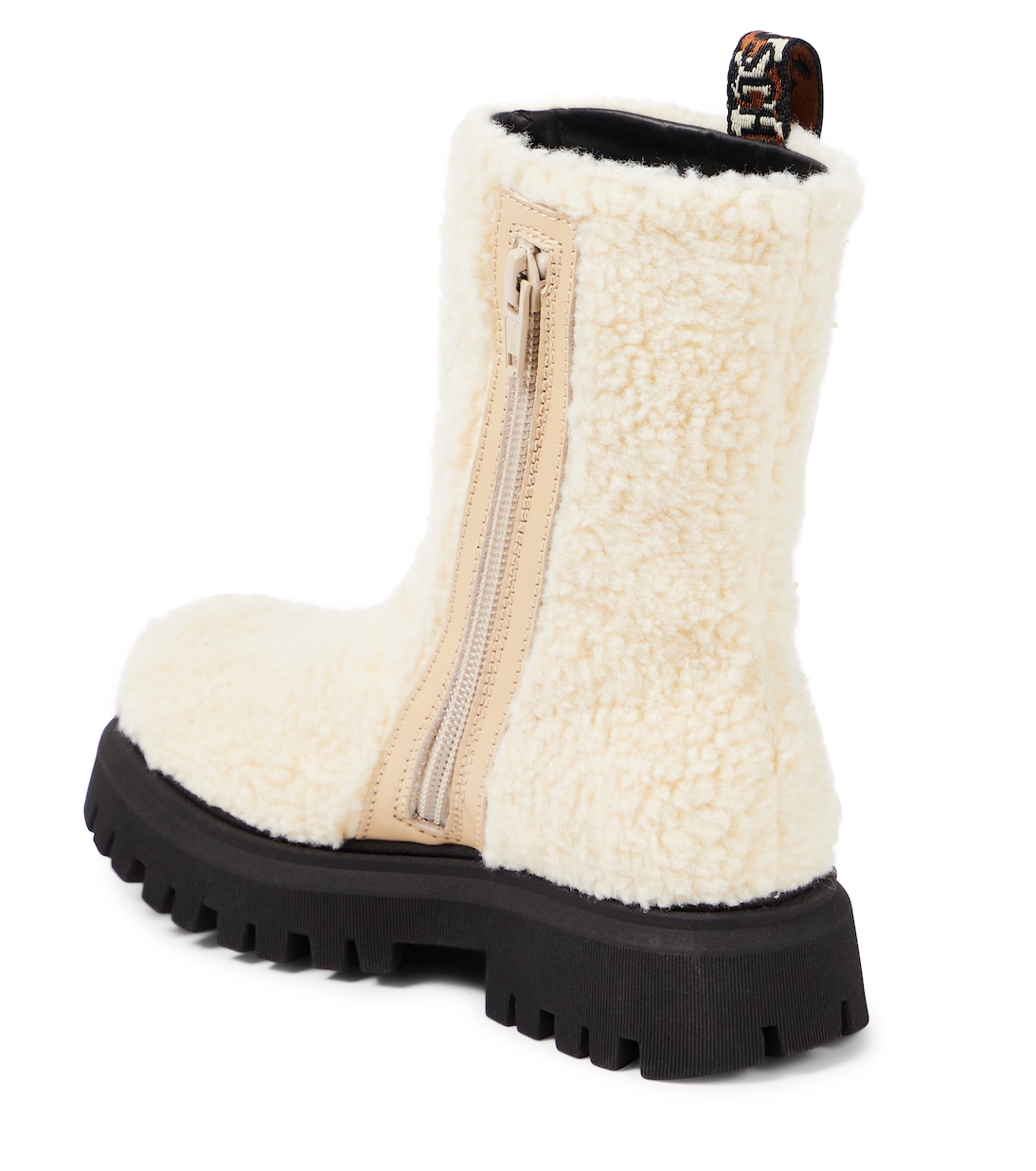 Stivali in teddy con logo | Moschino Kids