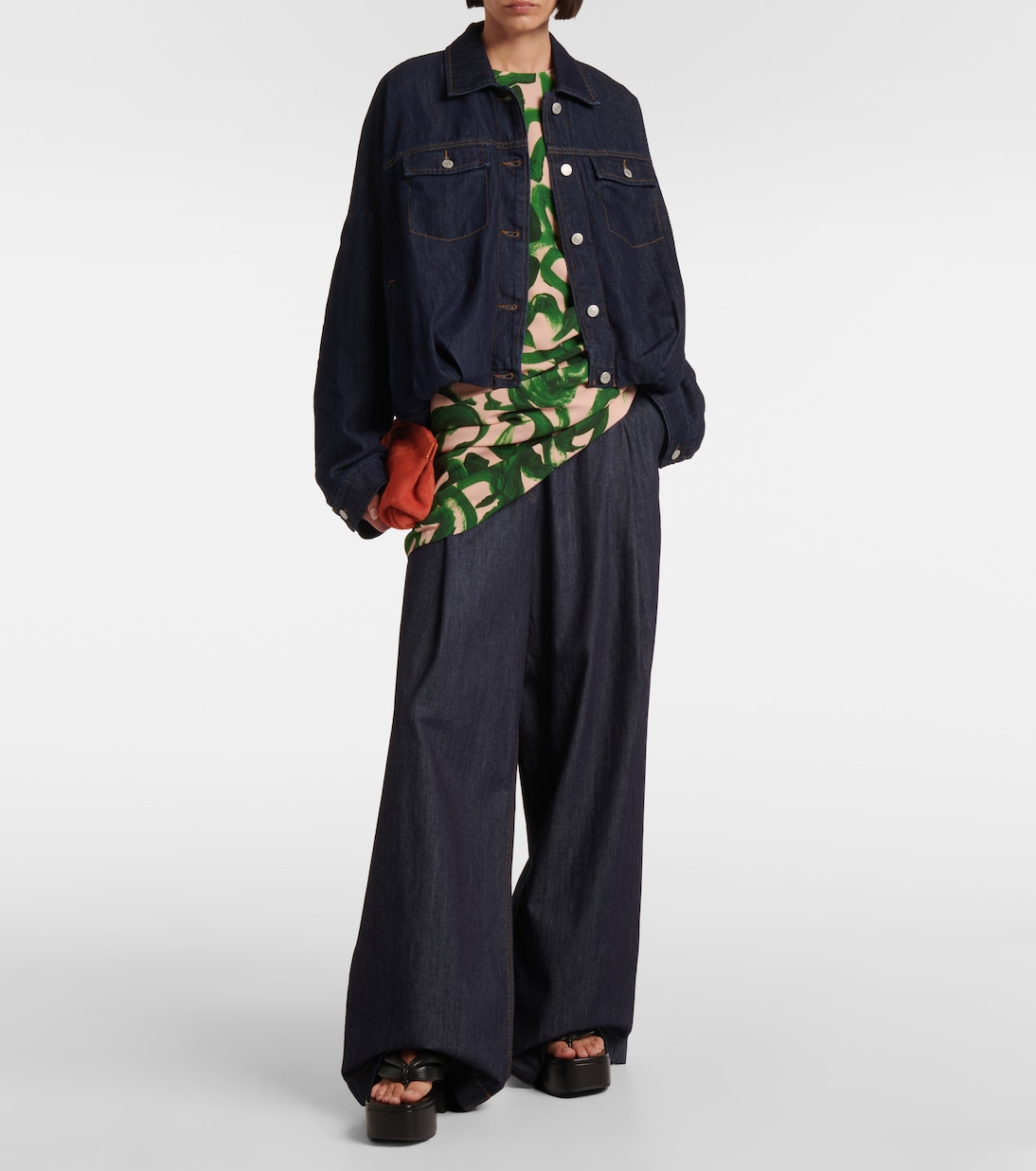 Veste oversize en jean | Dries Van Noten
