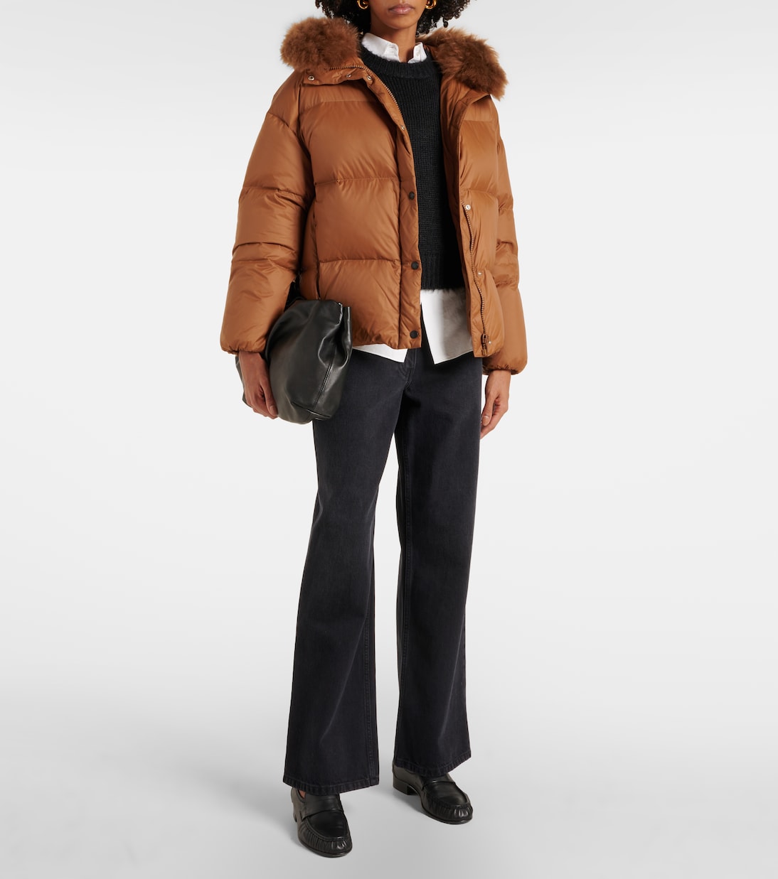 Piumino con shearling | Yves Salomon