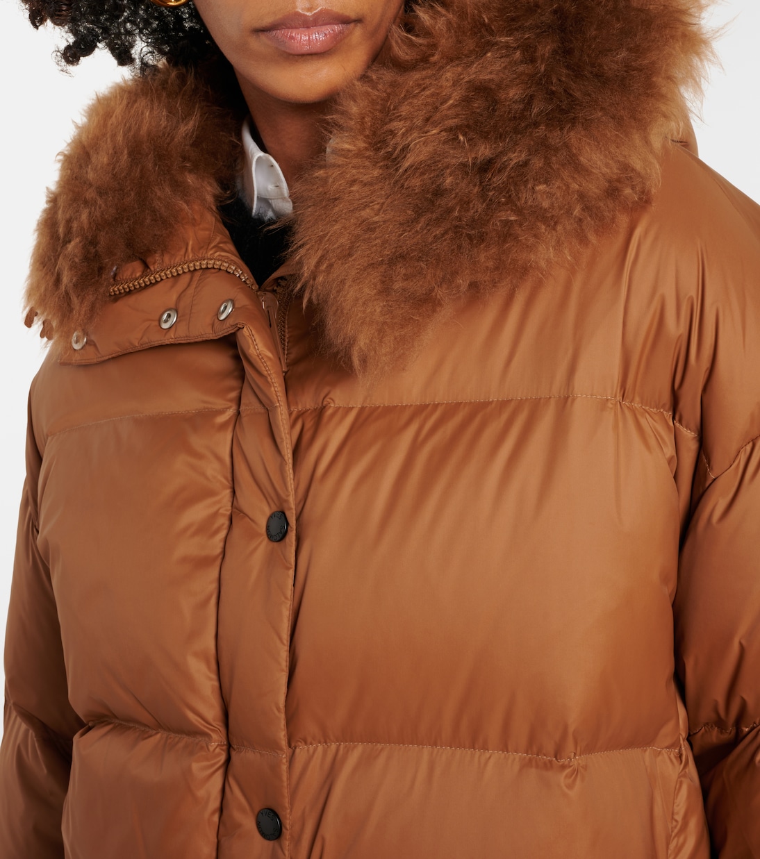 Piumino con shearling | Yves Salomon