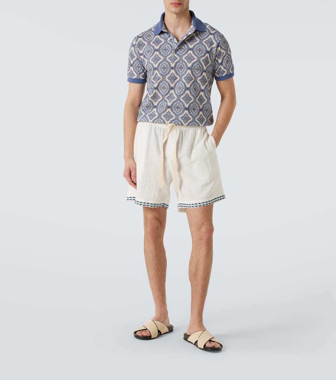 Polo Roma de algodón estampado | Etro