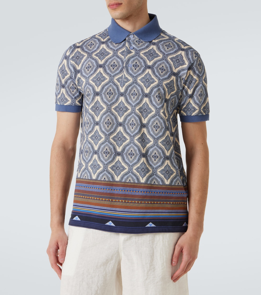 Polo Roma de algodón estampado | Etro