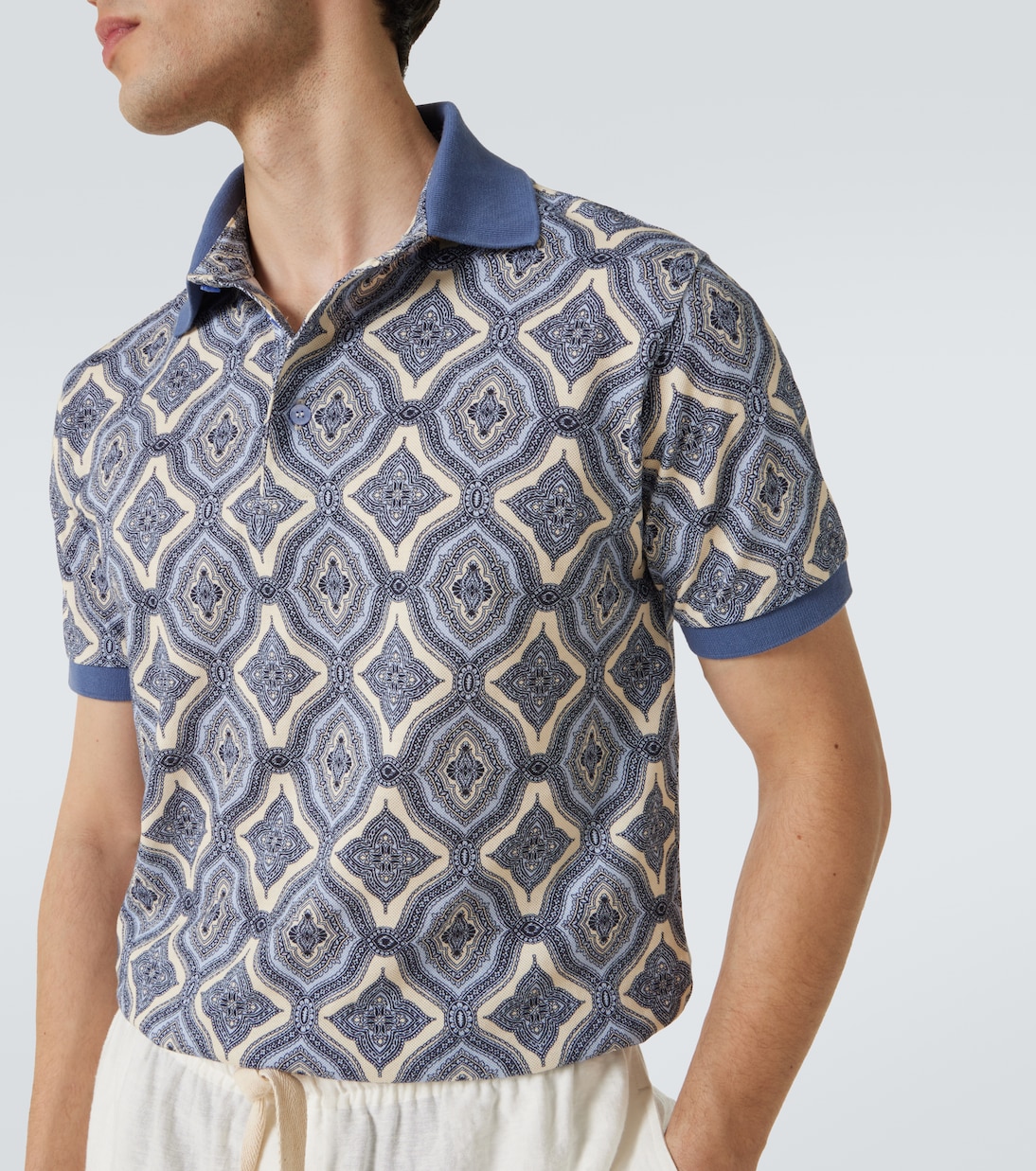 Polo Roma de algodón estampado | Etro
