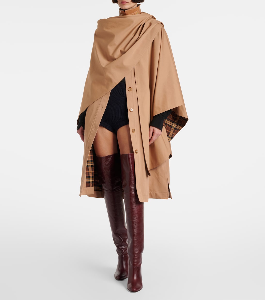 Mantella in gabardine di cotone | Chloé