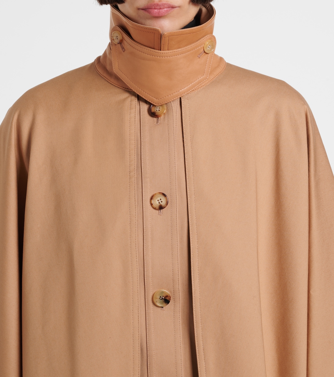 Mantella in gabardine di cotone | Chloé