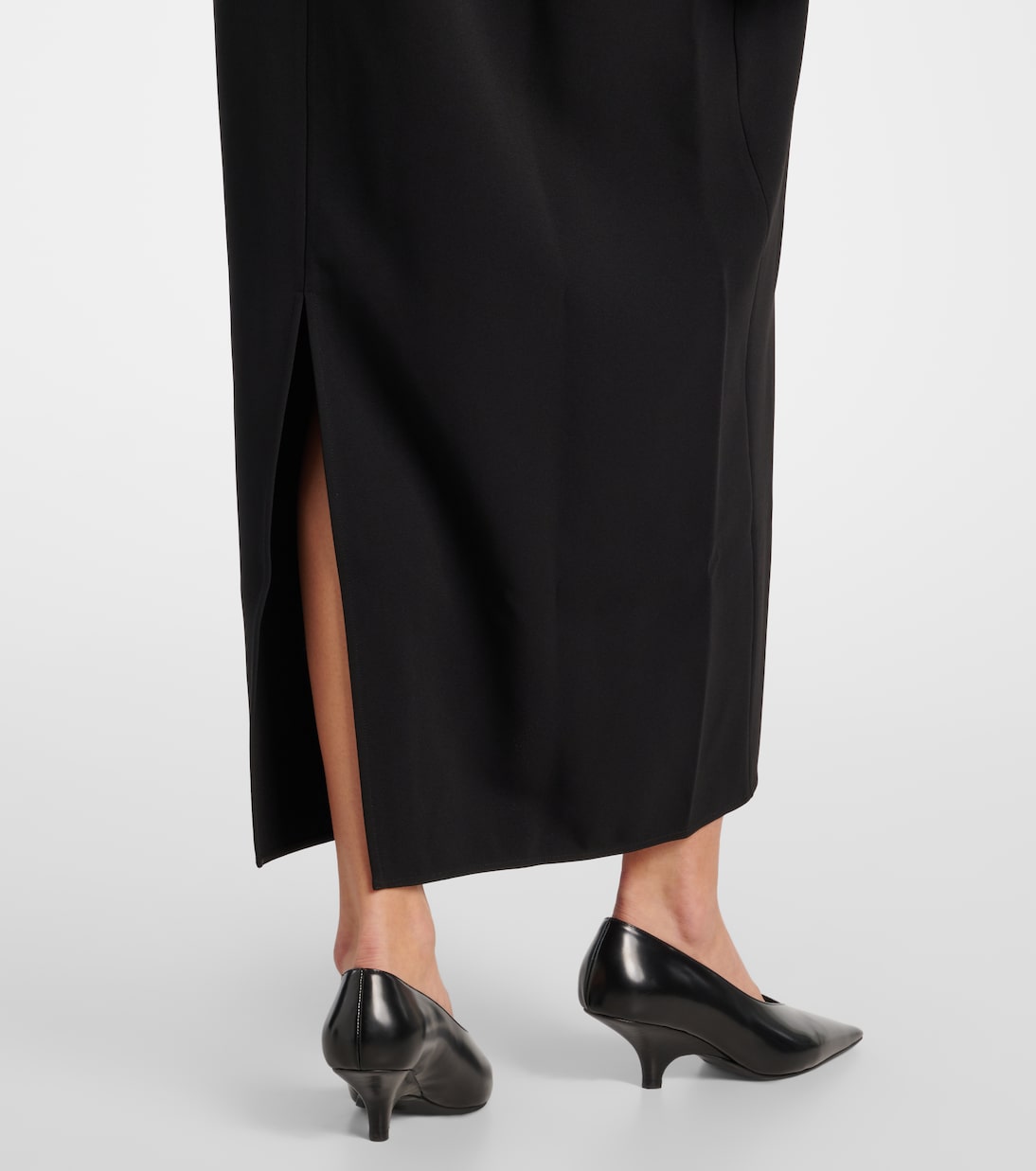 Vestido largo de cady | Toteme
