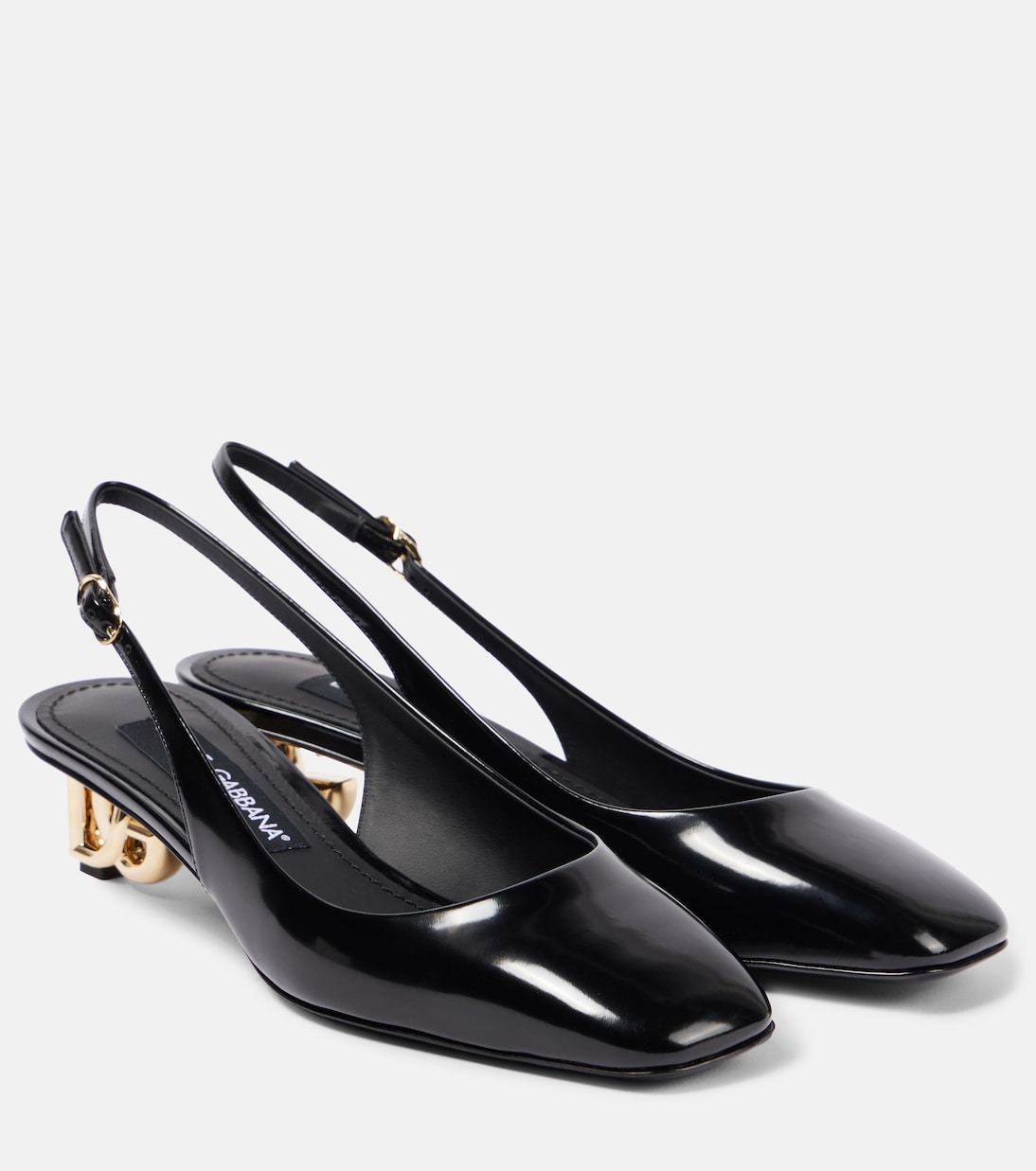 Escarpins Jackie DG 40 en cuir verni | Dolce&Gabbana