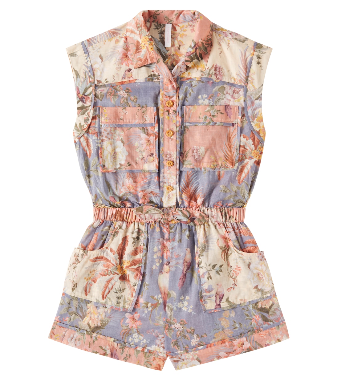 Playsuit Tallow aus Baumwolle | Zimmermann Kids