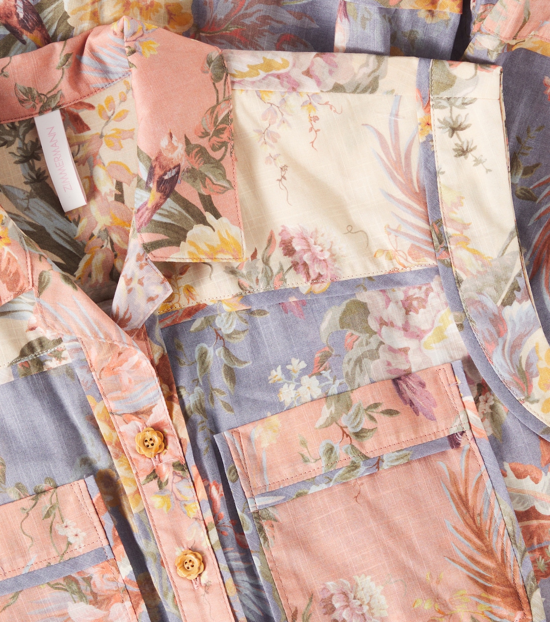 Playsuit Tallow aus Baumwolle | Zimmermann Kids