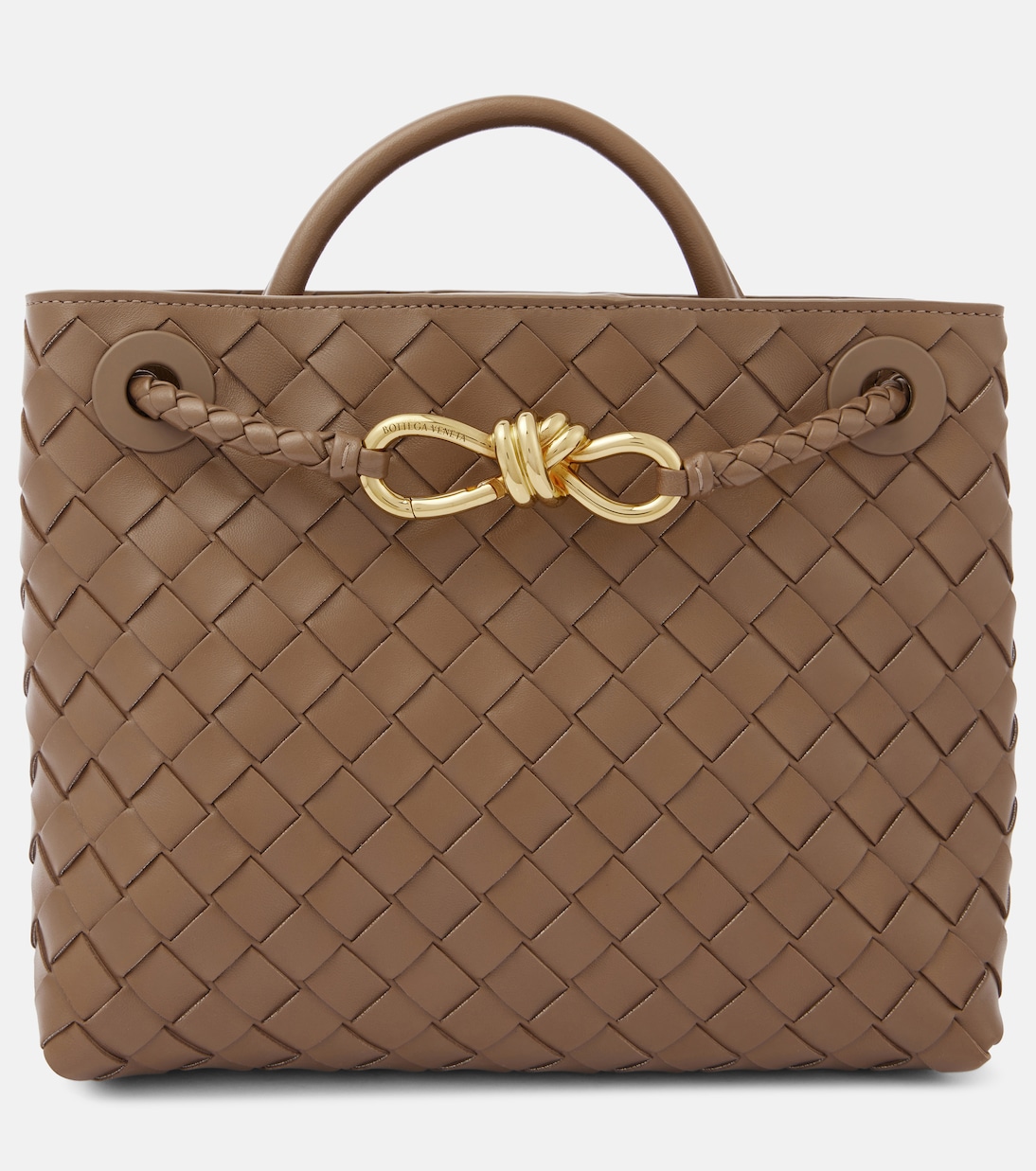 Sac Andiamo Small en cuir intrecciato | Bottega Veneta